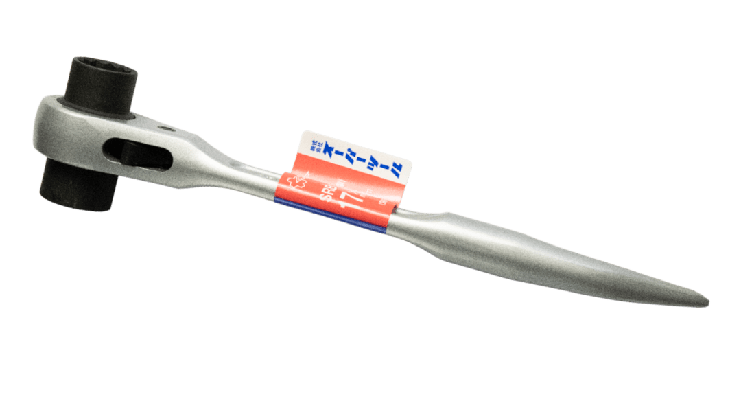 RATCHET WRENCH, Double Size 17-19 Aluminium Alloy Body_SRB1719A